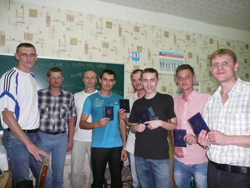 Выпускники курсов сисадминов ИнфоТех Полтава 2013