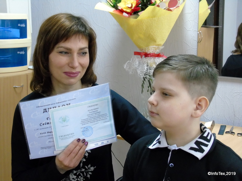 Курсы парикмахера Полтава - детская стрижка на основе бокса