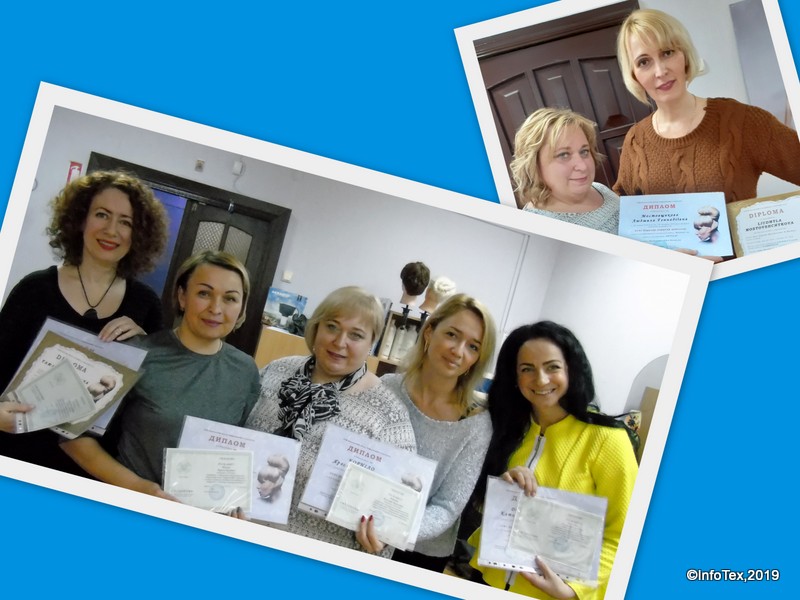 Курсы парикмахера ИнфоТех - выпуск ноябрь 2019