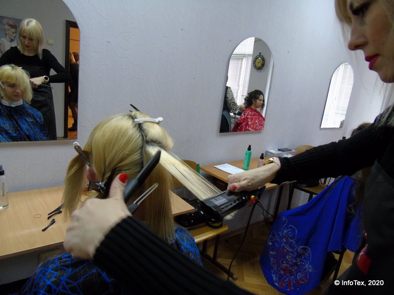 Курсы парикмахеров Полтава - выпускница ИнфоТеха Наталия Биченко